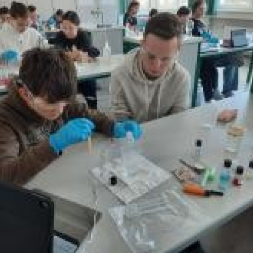 Experiment mit Fluoreszenz - Chemie