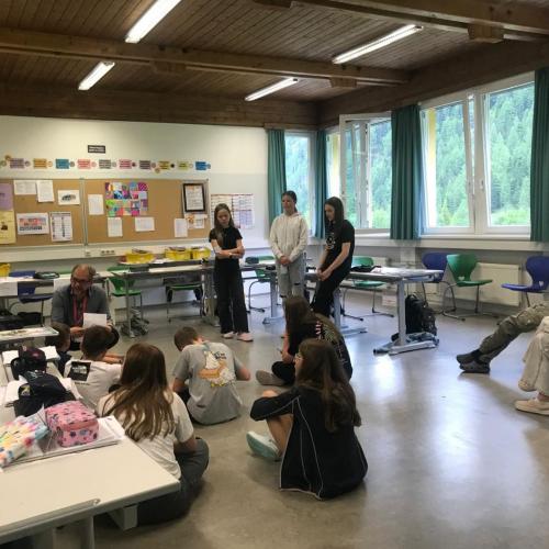 Englisch in Action - Sprachwoche - MS Deftal