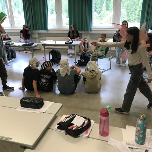 Englisch in Action - Sprachwoche - MS Deftal