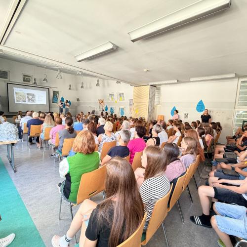Abschluss des Projektes Wasser - 1a Klasse - SJ2526