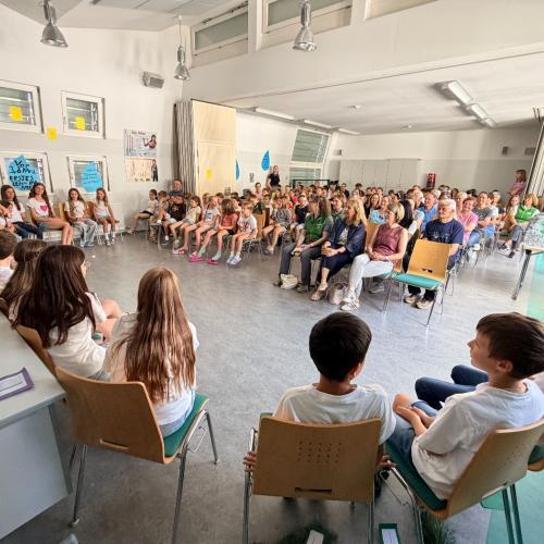 Abschluss des Projektes Wasser - 1a Klasse - SJ2526