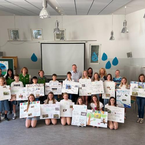 Abschluss des Projektes Wasser - 1a Klasse - SJ2526