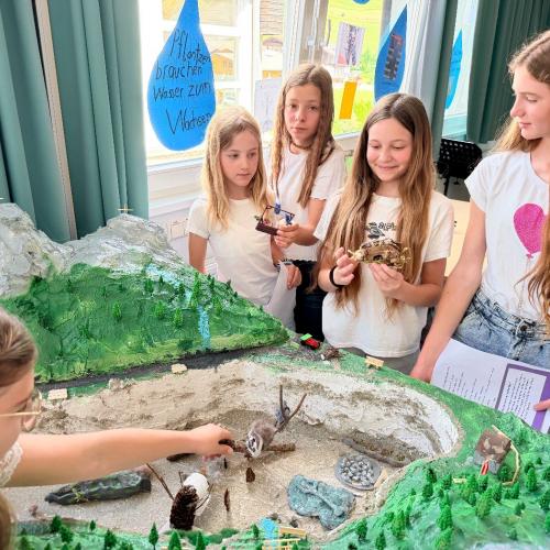 Abschluss des Projektes Wasser - 1a Klasse - SJ2526
