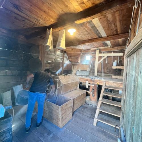 Projekttag in Antholz_4. Schulstufen VS Deftal und Partnerschule Antholz/Mittertal