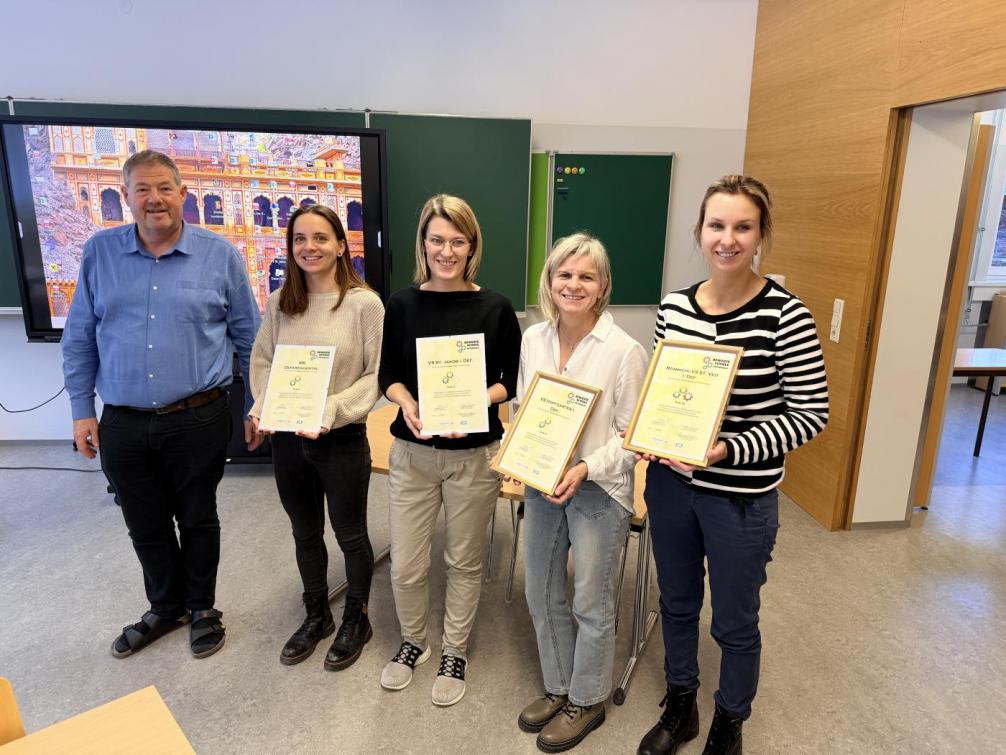 Gütesiegel Bewegte Schule 2025